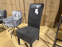 Eetkamerstoel, antraciet - afbeelding 2 van  4