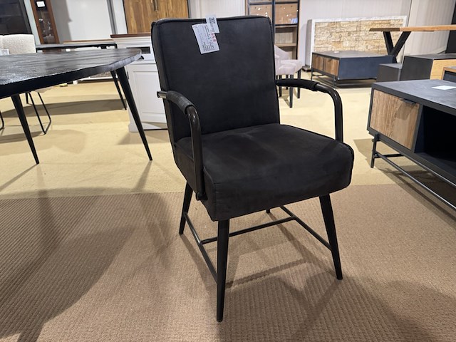 Eetkamerstoel, antraciet - afbeelding 1 van  4