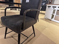 Eetkamerstoel, antraciet - afbeelding 4 van  4