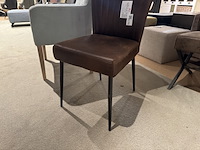 Eetkamerstoel, bruin - afbeelding 3 van  4