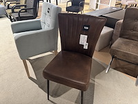 Eetkamerstoel, bruin - afbeelding 4 van  4