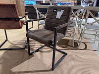 Eetkamerstoel, bruin - afbeelding 1 van  4