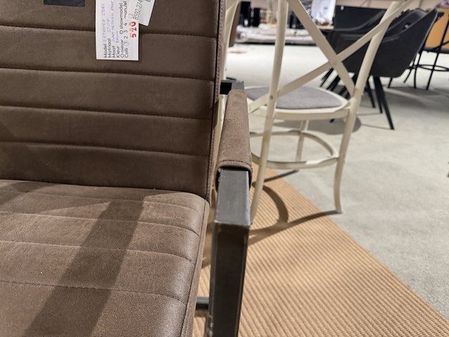 Eetkamerstoel, bruin - afbeelding 4 van  4