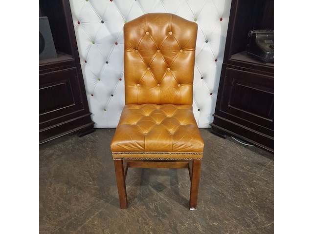 Eetkamerstoel chesterfield, gainsborough, bruin - afbeelding 1 van  4