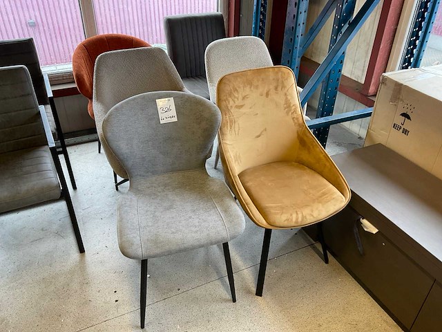 Eetkamerstoel, diverse modellen (6x) - afbeelding 1 van  5