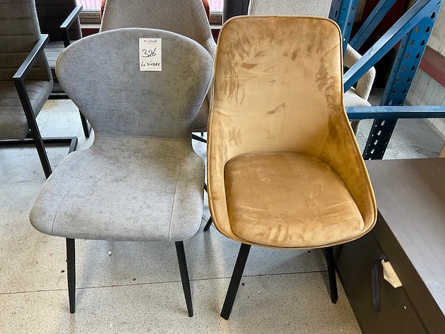 Eetkamerstoel, diverse modellen (6x) - afbeelding 2 van  5