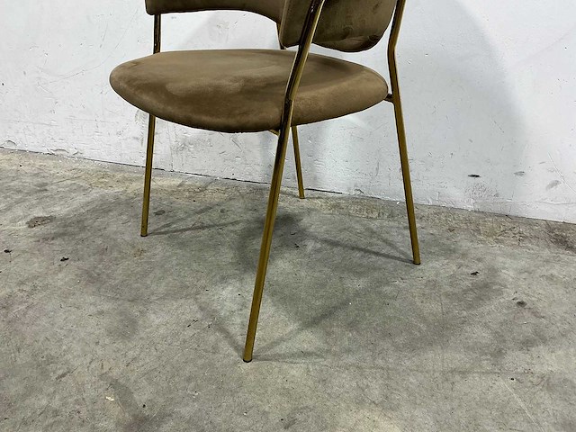 Eetkamerstoel gold (6x) - afbeelding 2 van  3