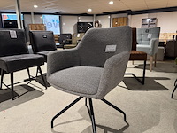 Eetkamerstoel, grijs - afbeelding 2 van  4