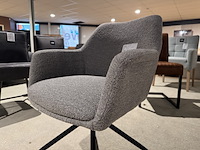 Eetkamerstoel, grijs - afbeelding 3 van  4