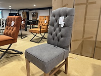 Eetkamerstoel, grijs - afbeelding 2 van  4