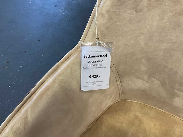 Eetkamerstoel lucia duo (6x) - afbeelding 6 van  6