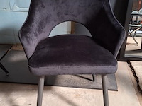 Eetkamerstoel met armleuning - ca. 60x60x89 cm - afbeelding 1 van  4
