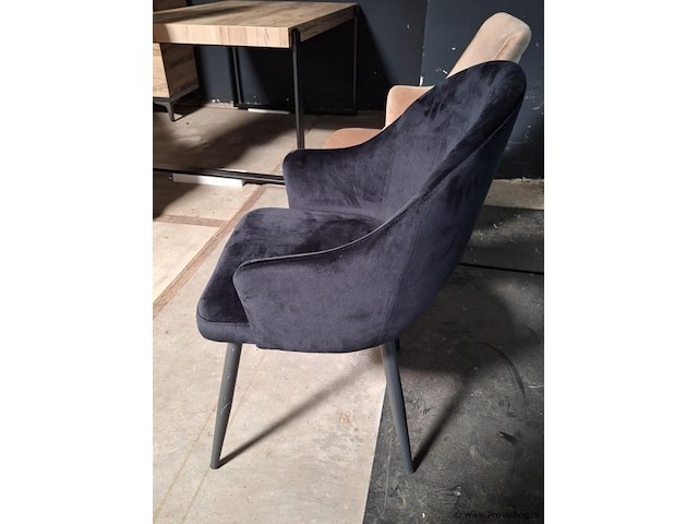 Eetkamerstoel met armleuning - ca. 60x60x89 cm - afbeelding 3 van  4