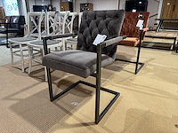 Eetkamerstoel, muis-grijs - afbeelding 1 van  3