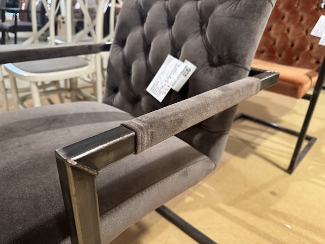 Eetkamerstoel, muis-grijs - afbeelding 3 van  3