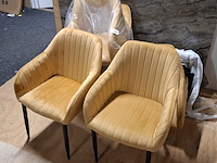 Eetkamerstoel, okergeel - afbeelding 4 van  4