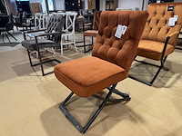 Eetkamerstoel, oranje - afbeelding 2 van  4