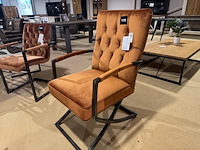 Eetkamerstoel, oranje - afbeelding 2 van  4