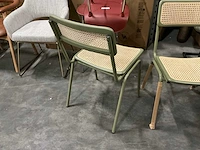 Eetkamerstoel zithoogte 47cm (2x)