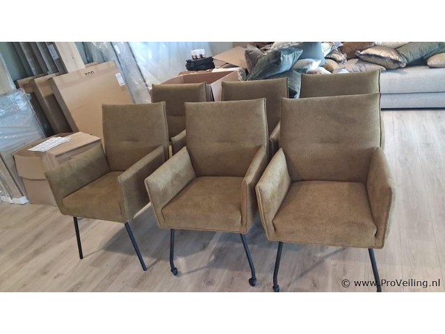 Eetkamerstoelen - 6 stuks - afbeelding 1 van  8