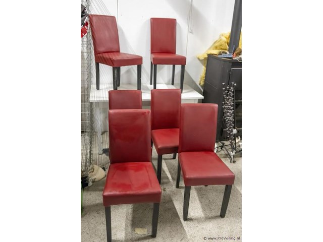 Eetkamerstoelen - 6 stuks - afbeelding 1 van  1