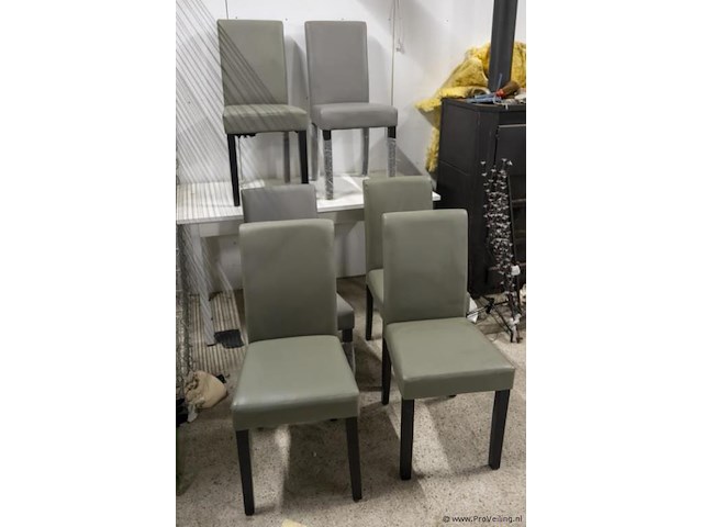Eetkamerstoelen - 6 stuks - afbeelding 1 van  1
