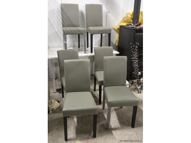 Eetkamerstoelen - 6 stuks - afbeelding 1 van  2