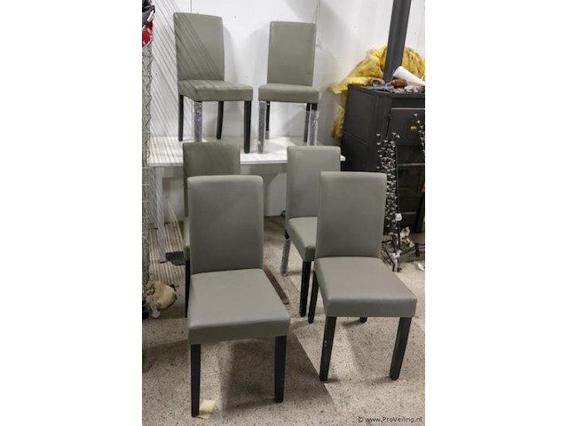 Eetkamerstoelen - 6 stuks - afbeelding 1 van  2
