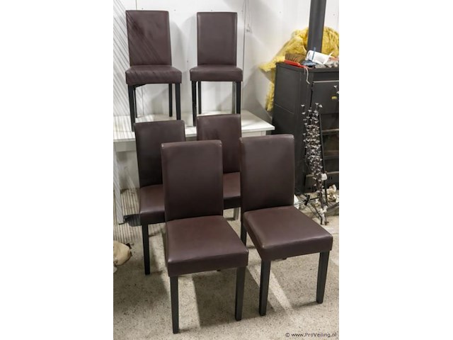Eetkamerstoelen - 6 stuks - afbeelding 1 van  1