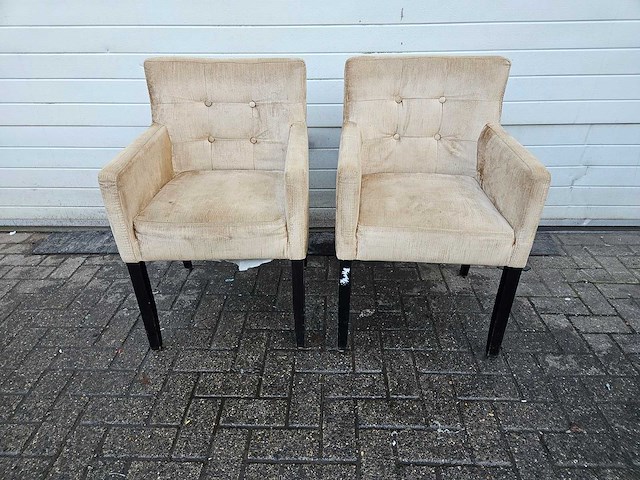 Eetkamerstoelen (2x) - afbeelding 1 van  3
