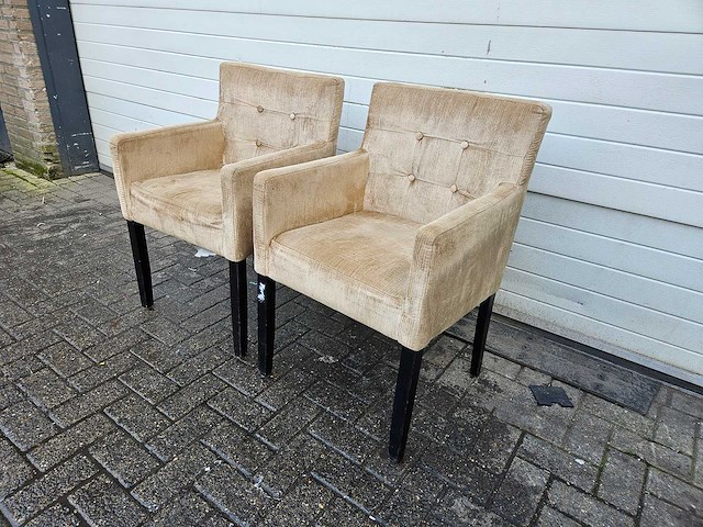 Eetkamerstoelen (2x) - afbeelding 2 van  3