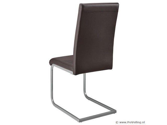 Eetkamerstoelen 4-delig vegas bruin - afbeelding 6 van  10