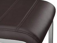 Eetkamerstoelen 4-delig vegas bruin - afbeelding 10 van  10