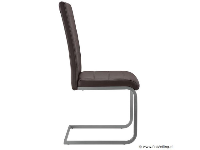 Eetkamerstoelen 4-delig vegas bruin - afbeelding 5 van  10