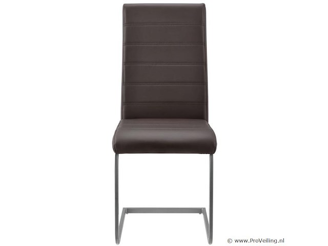 Eetkamerstoelen 4-delig vegas bruin - afbeelding 8 van  10