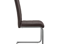 Eetkamerstoelen 4-delig vegas bruin - afbeelding 5 van  10
