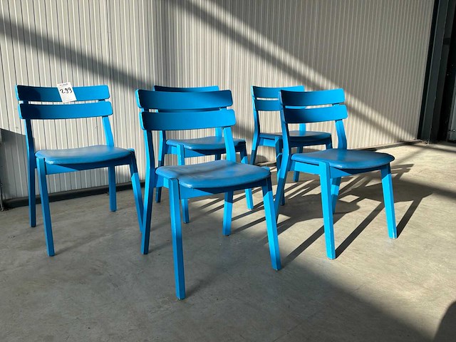 Eetkamerstoelen (5x) - afbeelding 3 van  6