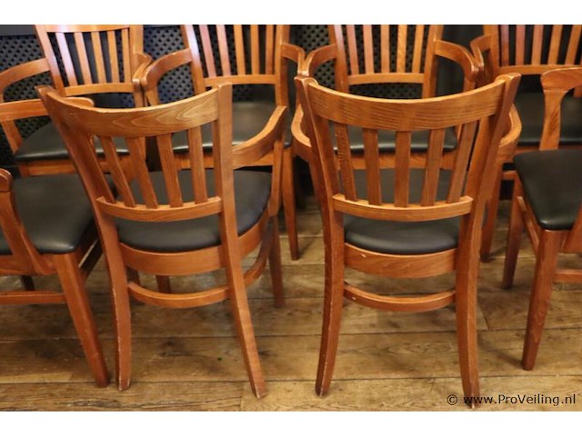 Eetkamerstoelen met armleuning - 8 stuks - afbeelding 2 van  5