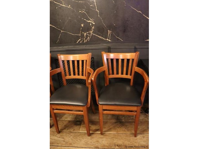 Eetkamerstoelen met armleuning - 8 stuks - afbeelding 3 van  5