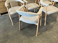 Eetkamerstoelen met armleuning zithoogte 45cm (5x) - afbeelding 3 van  3
