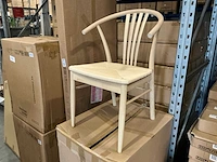 Eetkamerstoelen zithoogte 46cm (2x)