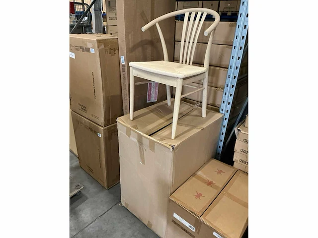 Eetkamerstoelen zithoogte 46cm (2x) - afbeelding 2 van  2