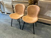 Eetkamerstoelen zithoogte 47cm (2x) - afbeelding 1 van  2