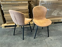 Eetkamerstoelen zithoogte 47cm (2x) - afbeelding 2 van  2