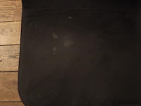 Eetkamerstoelen, zwart gestoffeerd - 8 stuks - afbeelding 3 van  4