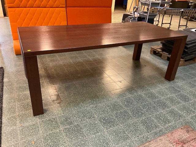 Eetkamertafel - 220 x 99,5 cm - afbeelding 1 van  4