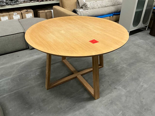 Eetkamertafel ø120xh75,5cm - afbeelding 1 van  4