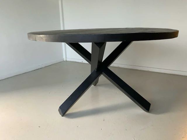 Eetkamertafel 130x130x77 cm - afbeelding 2 van  5