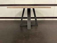 Eetkamertafel 160x160x76 cm - afbeelding 3 van  5