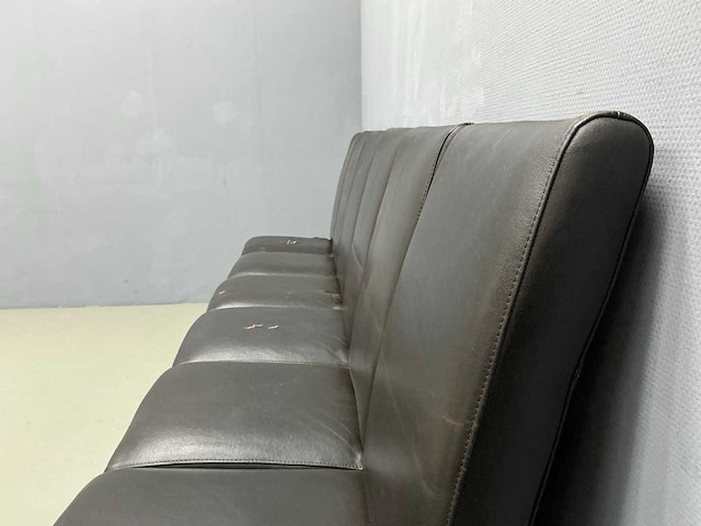 Eetkamertafel 190x100x77,5 cm en stoelen 54x44x100 cm (7x) - afbeelding 16 van  17
